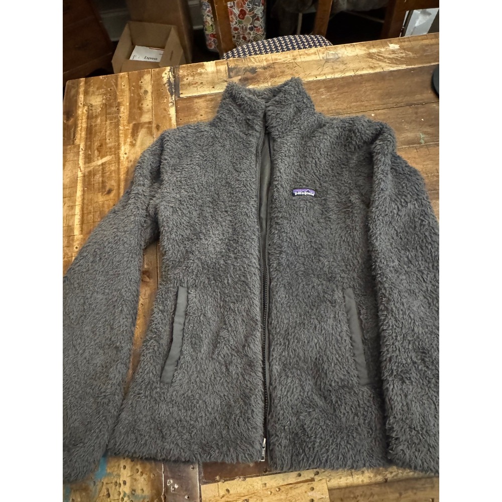 Patagonia Los Gatos Full Zip Fleece Jacket Grey Womens Small 25216